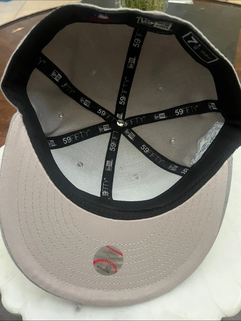 New Era Los Angeles Dodgers Gray Fitted 59FIFTY Cap